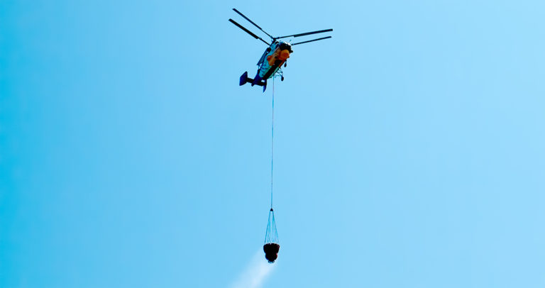Greek Firefighting helicopter